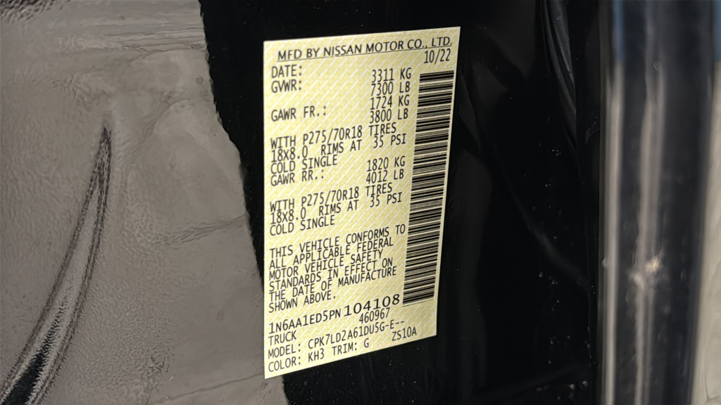 2023 Nissan Titan PRO-4X
