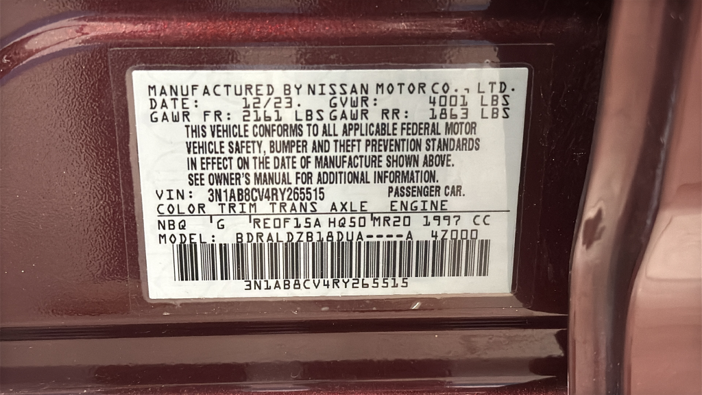 2024 Nissan Sentra SV