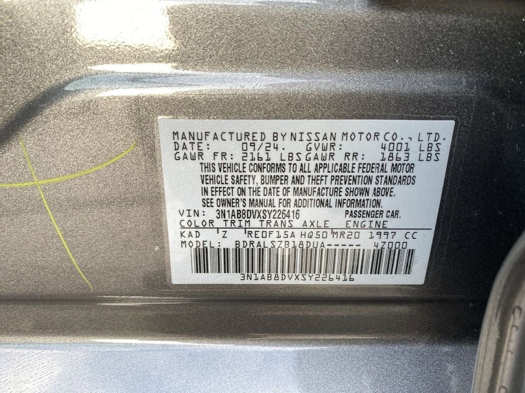 2025 Nissan Sentra SR