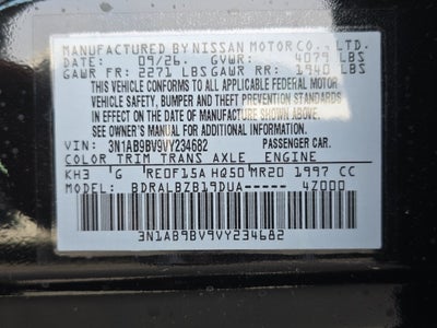 2027 Nissan Sentra S