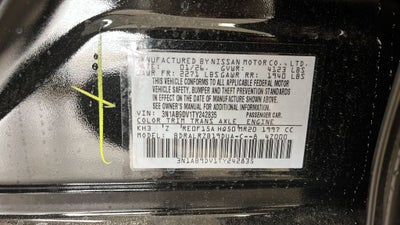 2026 Nissan Sentra SR
