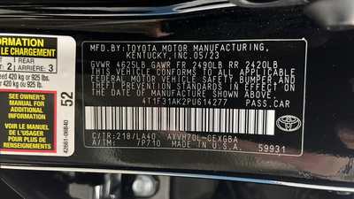 2023 Toyota Camry Hybrid XLE