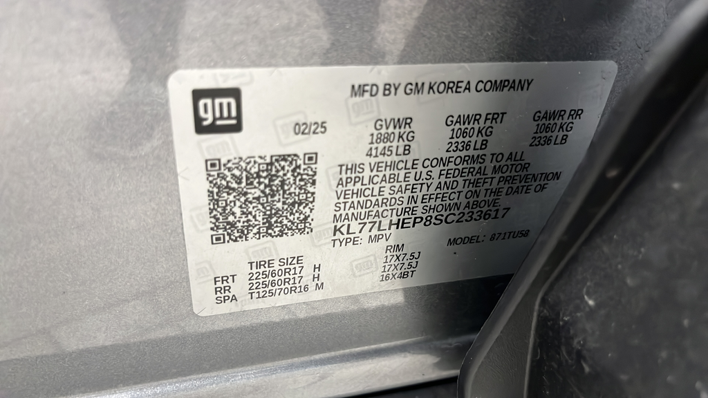 2025 Chevrolet Trax LT