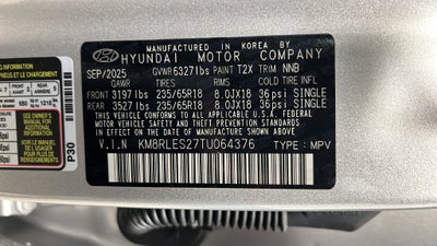 2026 Hyundai Palisade SEL 7 Passenger