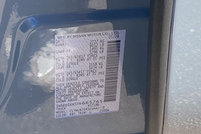 2026 Nissan Frontier SV