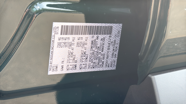 2026 Nissan Rogue Rock Creek