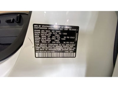 2020 Volkswagen Atlas Cross Sport 3.6L V6 SE w/Technology 4Motion