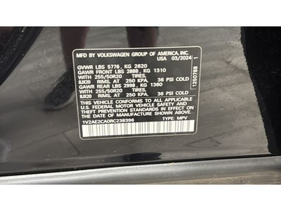 2024 Volkswagen Atlas Cross Sport 2.0T SEL R-Line