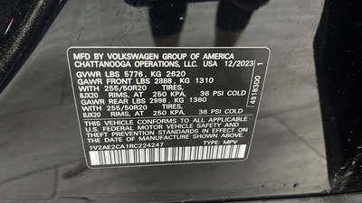 2024 Volkswagen Atlas Cross Sport 2.0T SEL R-Line