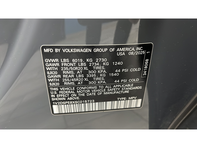 2025 Volkswagen ID.4 Pro