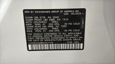2024 Volkswagen Atlas Cross Sport 2.0T SE w/Technology