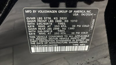 2024 Volkswagen Atlas Cross Sport 2.0T SE