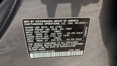 2023 Volkswagen Atlas 3.6L V6 SEL R-Line