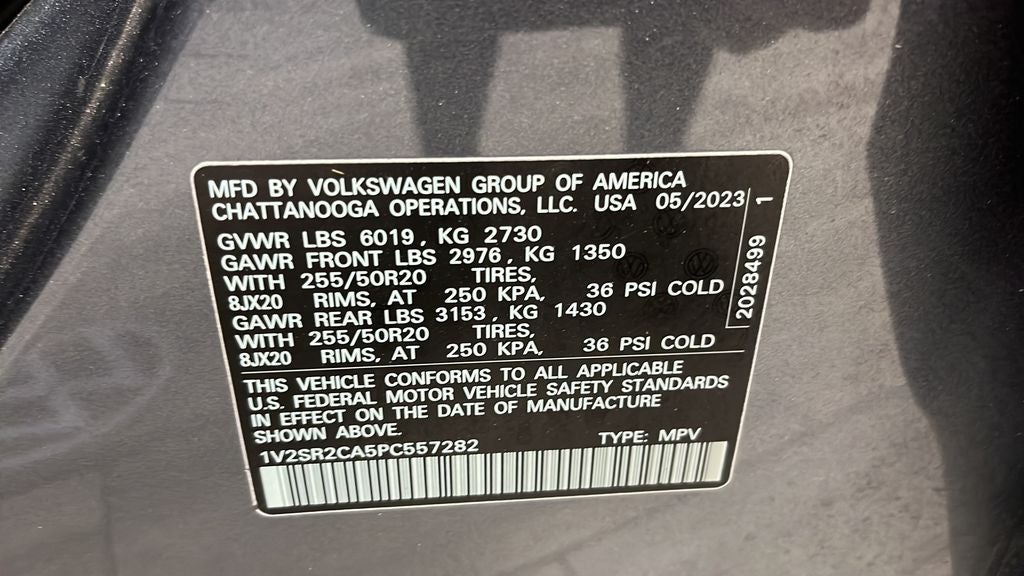 2023 Volkswagen Atlas 3.6L V6 SEL R-Line