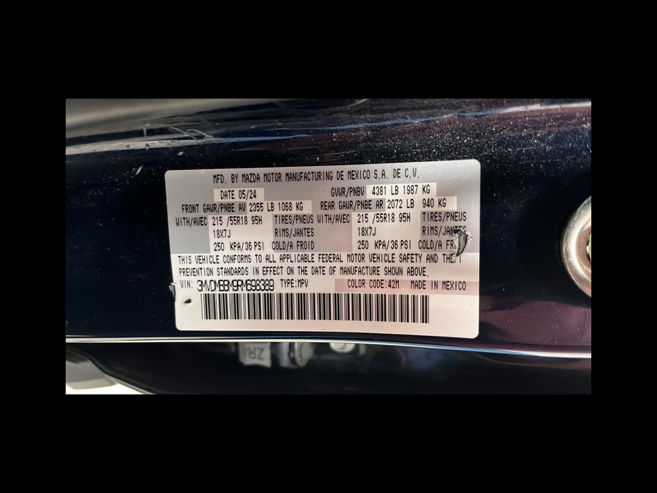 2024 Mazda Mazda CX-30 2.5 S Select Sport
