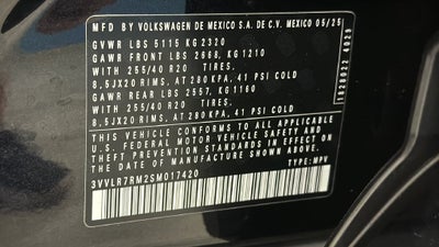 2025 Volkswagen Tiguan 2.0T SEL R-Line