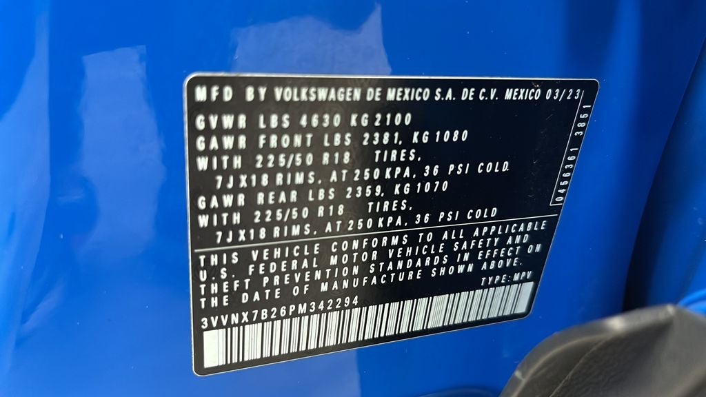 2023 Volkswagen Taos 1.5T SE