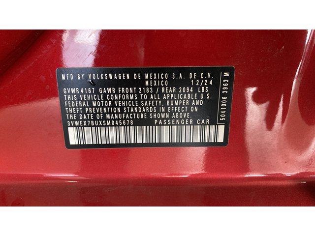 2025 Volkswagen Jetta 1.5T SE
