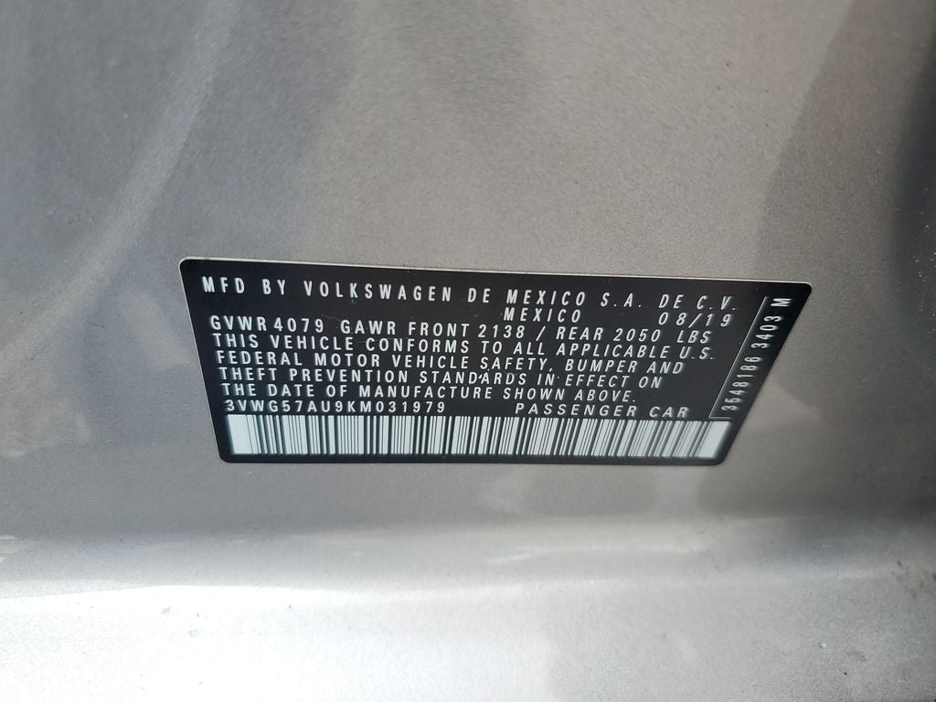 2019 Volkswagen Golf TSI SE 4-Door