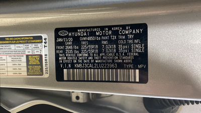 2020 Hyundai Tucson Limited