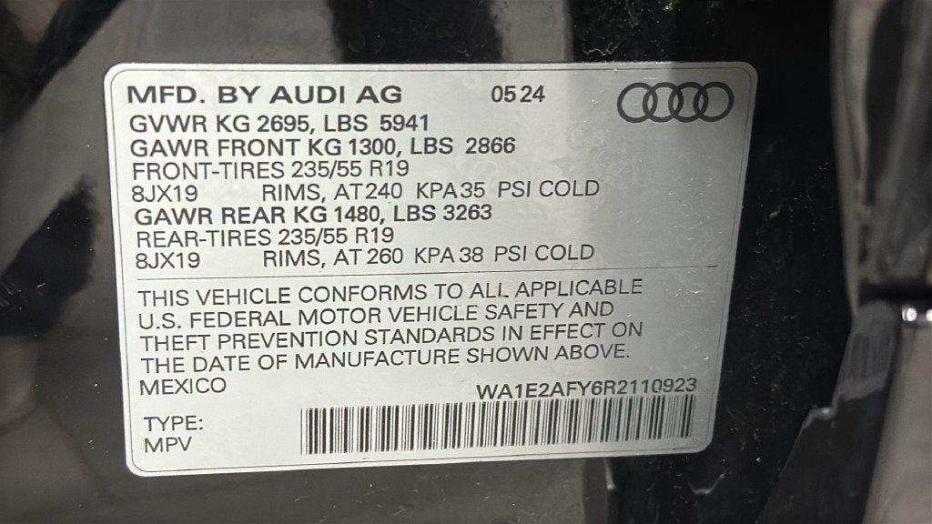 2024 Audi Q5 e 55 Premium Plus S Line