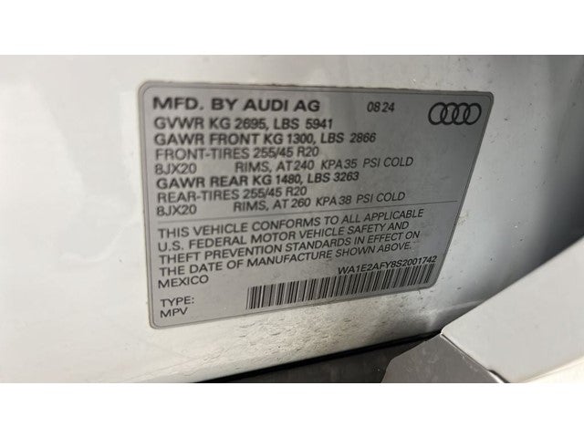 2025 Audi Q5 e 55 Premium Plus S Line