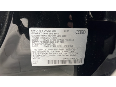 2024 Audi Q5 e 55 Prestige S Line