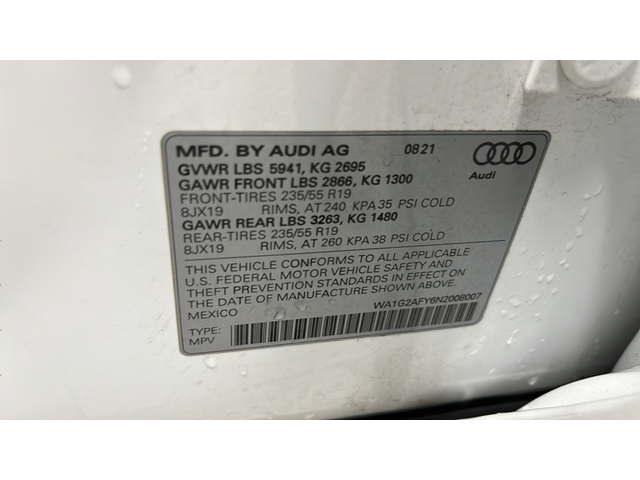 2022 Audi Q5 e 55 Premium S Line