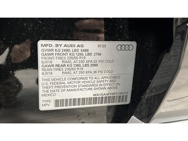 2023 Audi Q5 45 S line Premium quattro