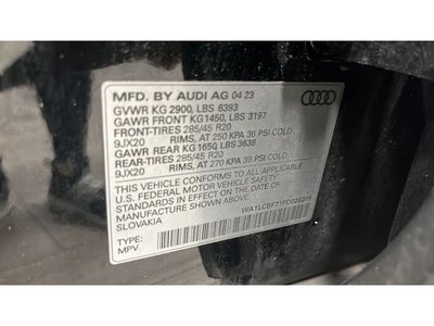 2023 Audi Q7 45 Premium Plus quattro