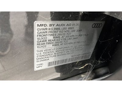 2025 Audi Q7 55 Premium Plus quattro