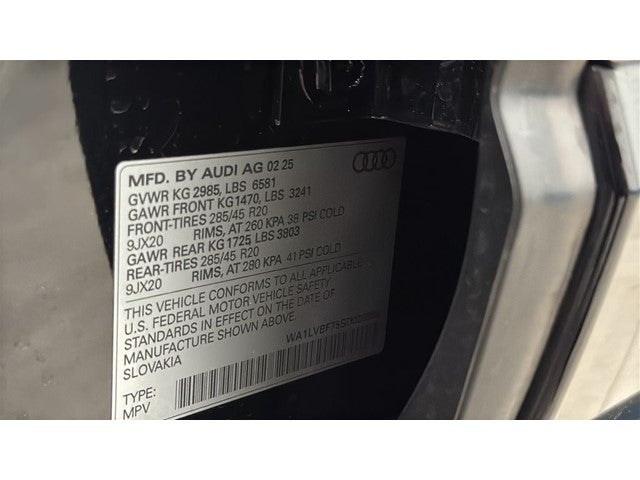 2025 Audi Q7 55 Premium Plus quattro