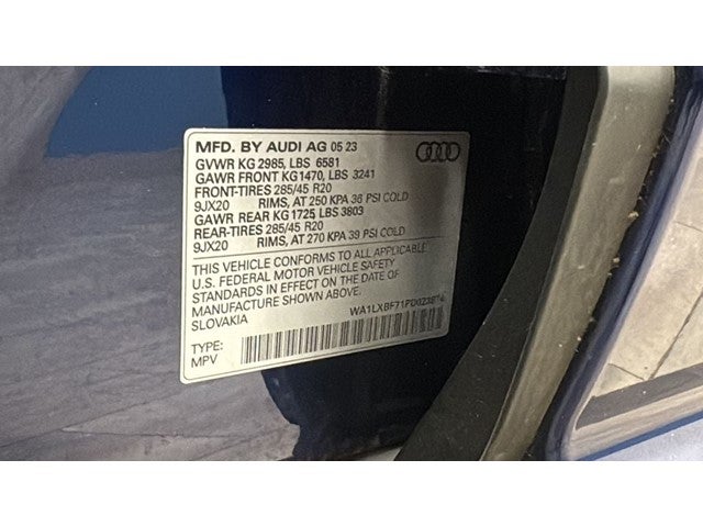 2023 Audi Q7 55 Premium Plus quattro