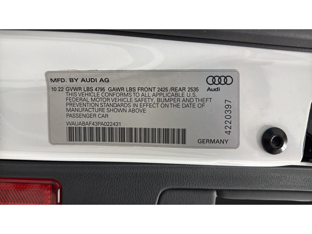 2023 Audi A4 40 Premium quattro