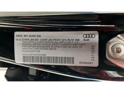2022 Audi e-tron GT Prestige quattro