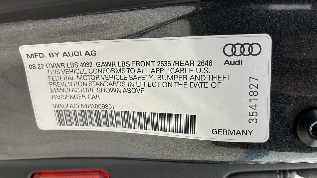 2023 Audi A5 Sportback 45 S line Premium Plus quattro