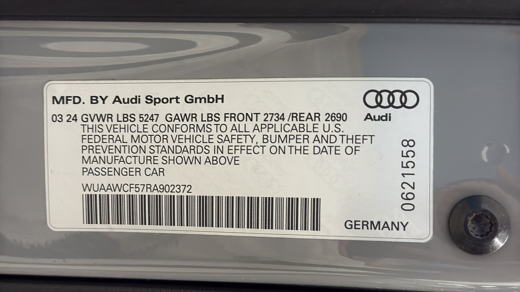 2024 Audi RS 5 2.9T quattro