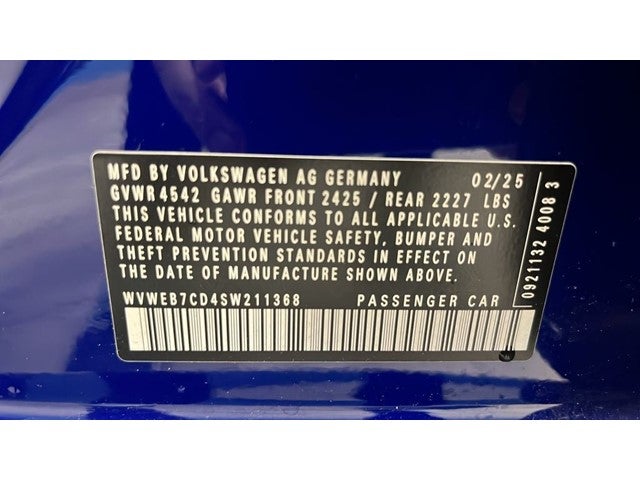 2025 Volkswagen Golf R 2.0T