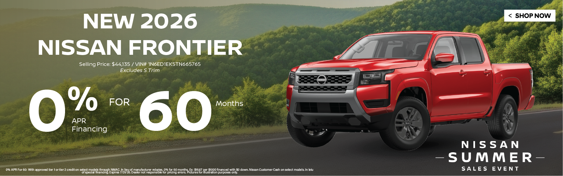 2026 Nissan Frontier at Van Horn Nissan of Sheboygan in Sheboygan WI