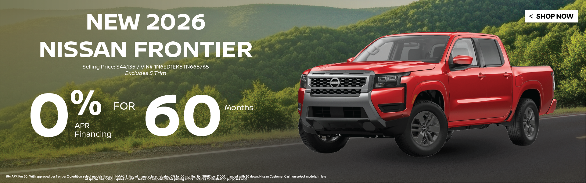 2026 Nissan Frontier at Van Horn Nissan of Sheboygan in Sheboygan WI