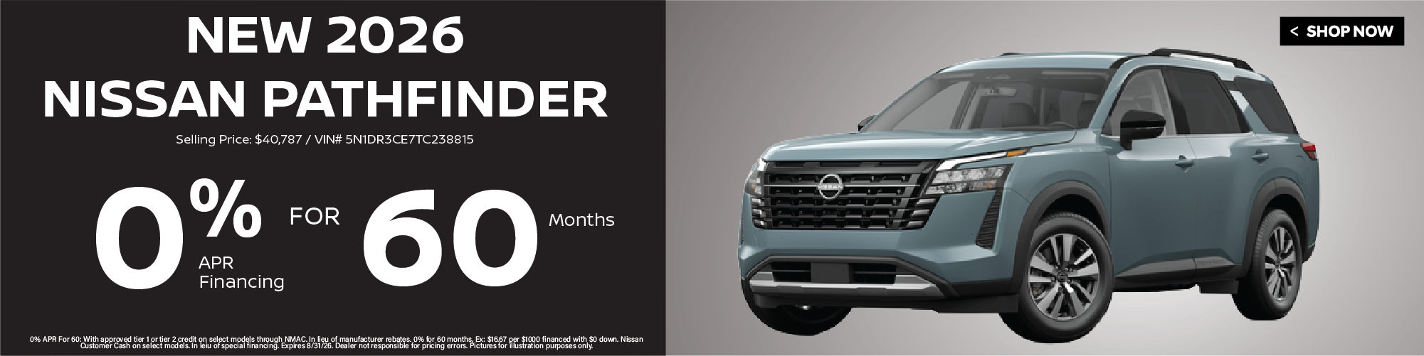 2026 Nissan Pathfinder 