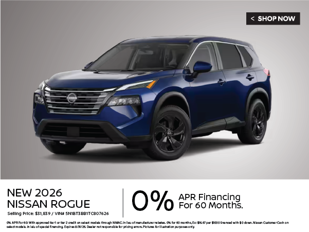 2026 Nissan Rogue 