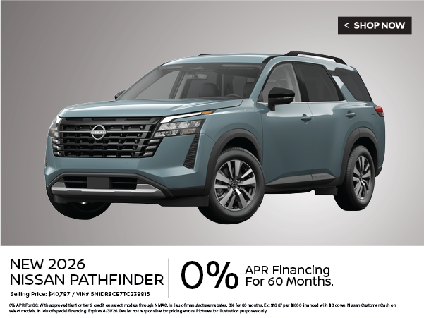 2026 Nissan Pathfinder