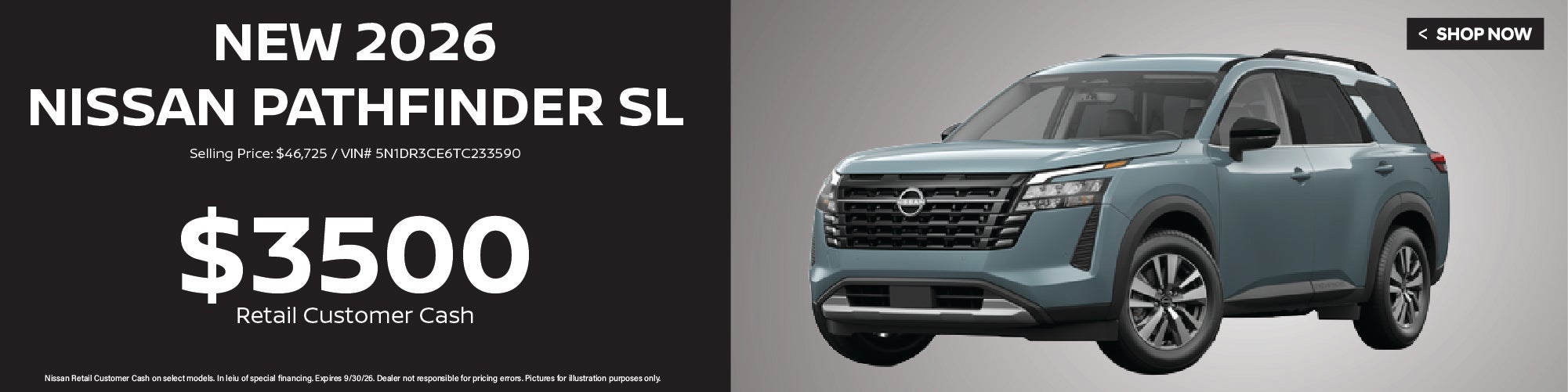 2026 Nissan Pathinder SL